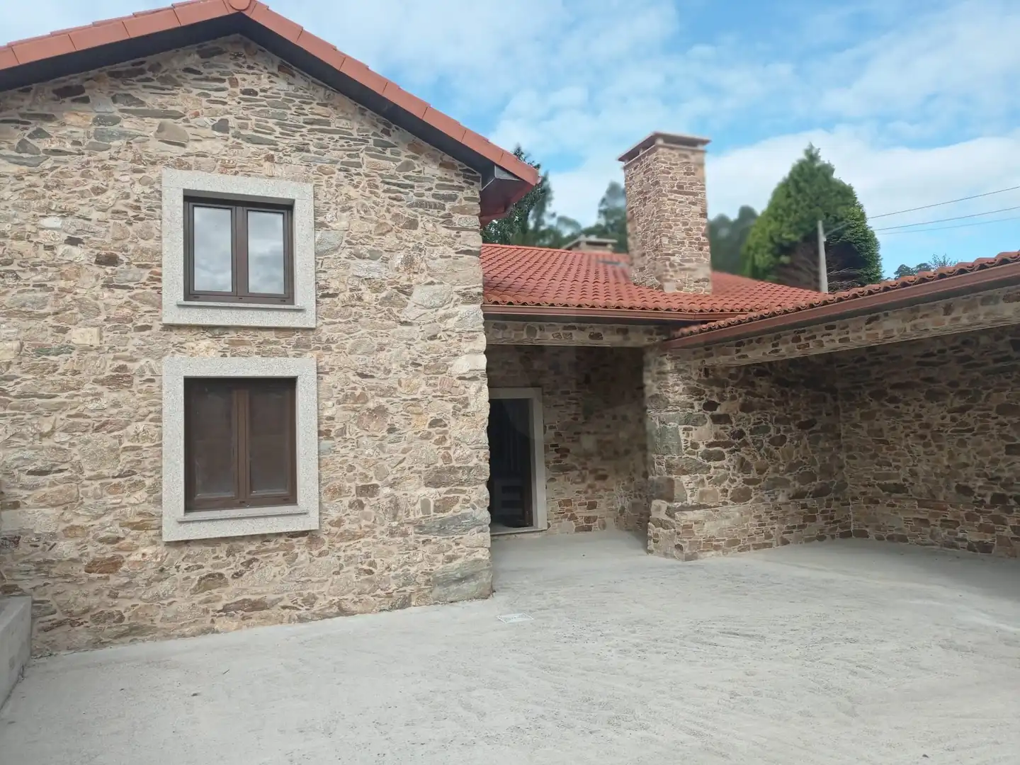 Exterior view of Flat for sale in Sedes - Pedroso - Doso