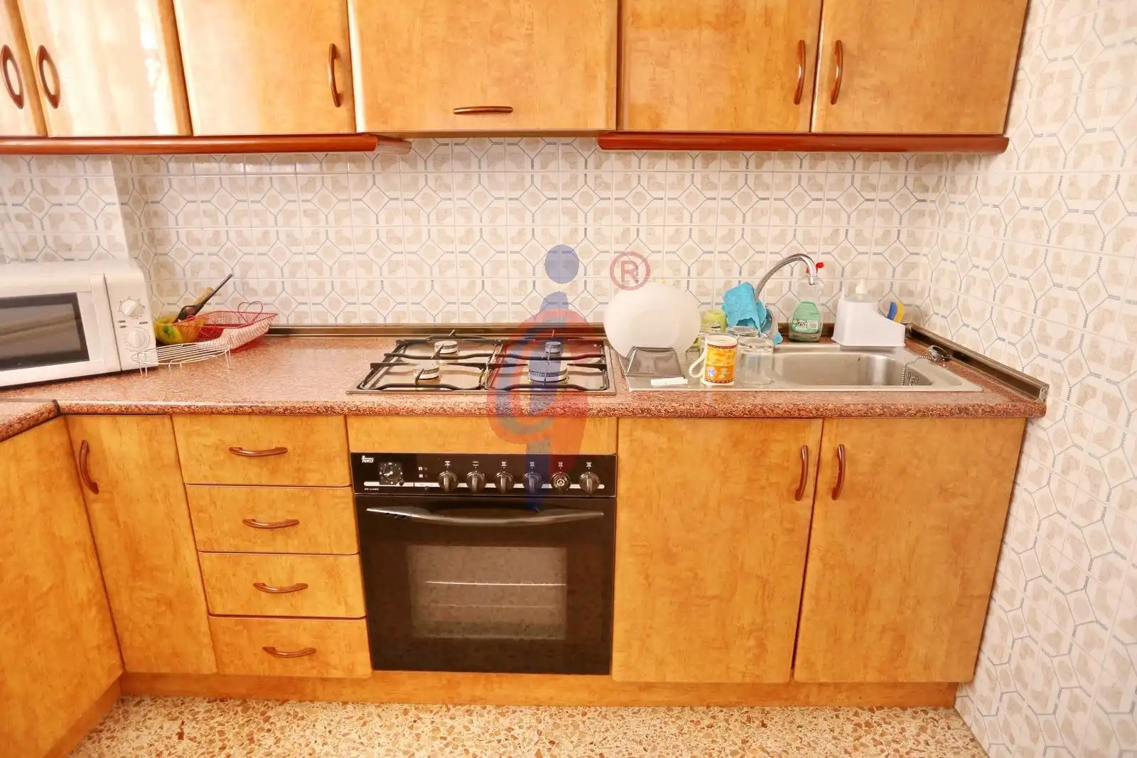 Cocina de Apartamento en venta en Torrevieja con Terraza y Amueblado