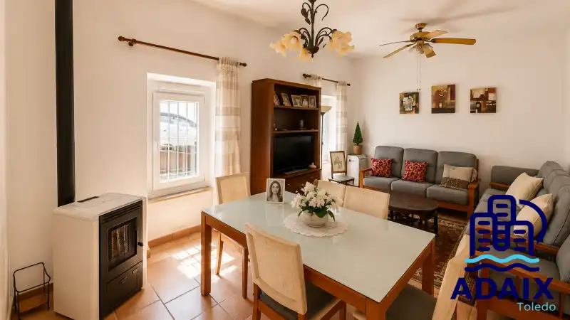 Sala de estar de Casa o chalet en venta en La Villa de Don Fadrique con Calefacción