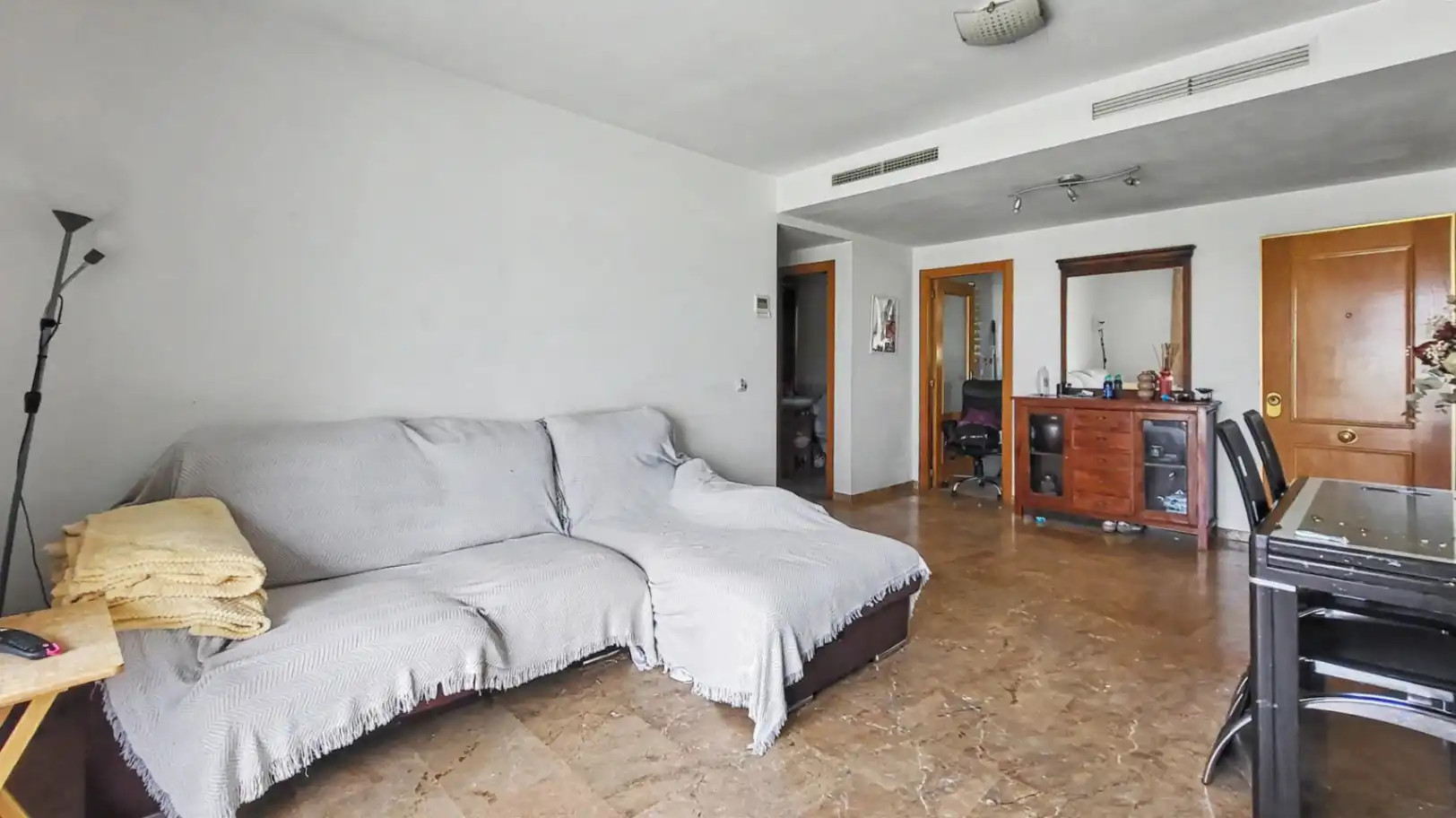 Sala de estar de Apartamento en venta en Dénia con Aire acondicionado, Calefacción y Terraza