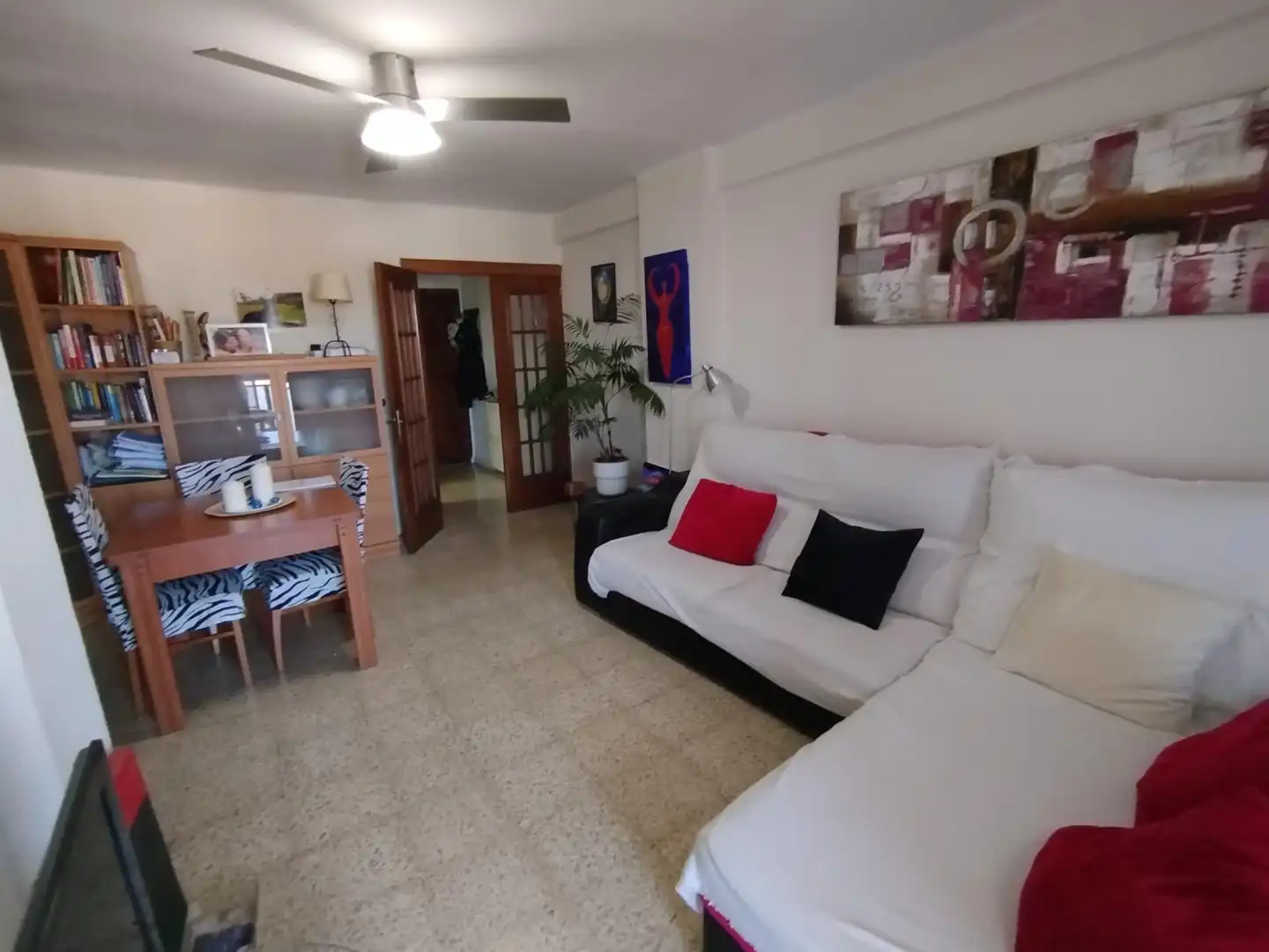 Sala d'estar de Pis en venda en Málaga