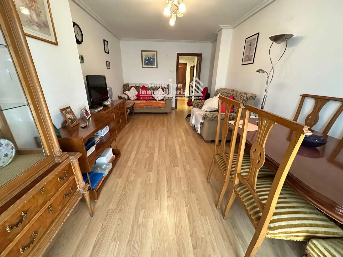 Living room of Flat for rent in Salamanca  with Heating, Terrace and Furnished