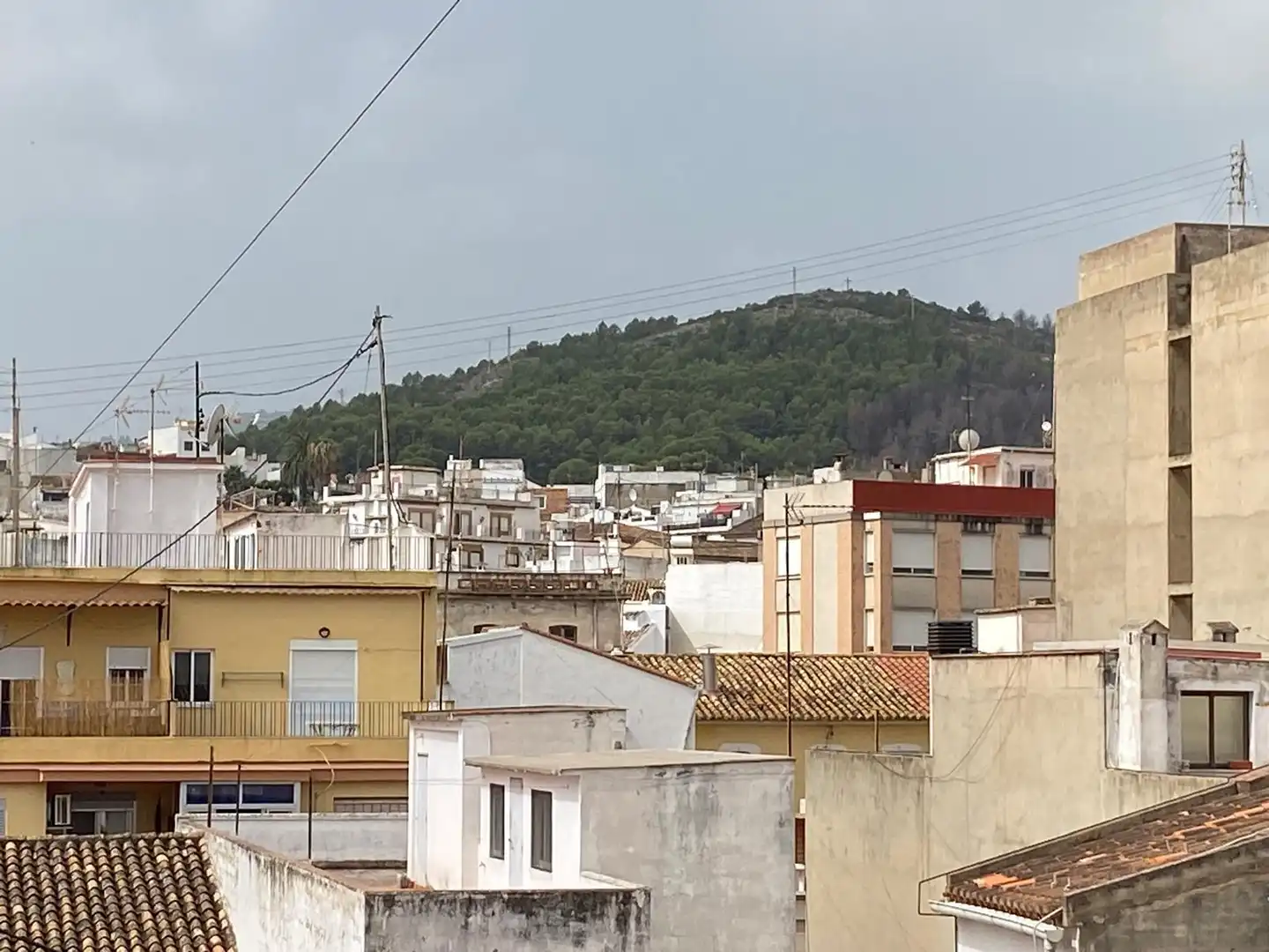 Exterior view of Flat for sale in Oliva  with Balcony