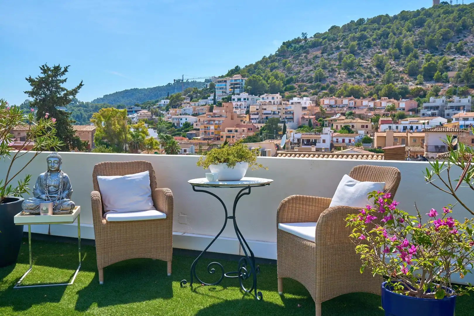 Terrace of Houses for sale in  Palma de Mallorca  with Air Conditioner, Heating and Parquet flooring