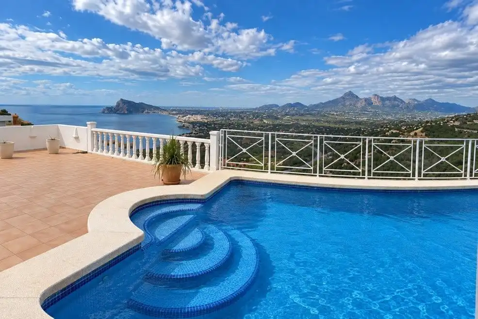 Casa con piscina en venta en Altea Hills