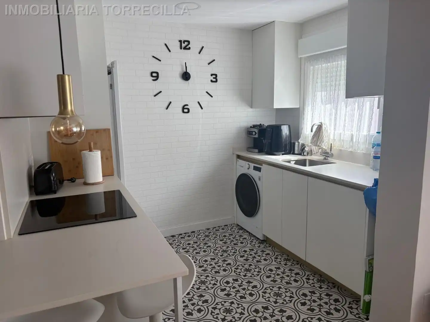 Küche von Wohnung zur Miete in Valladolid mit Klimaanlage, Heizung und Möbliert