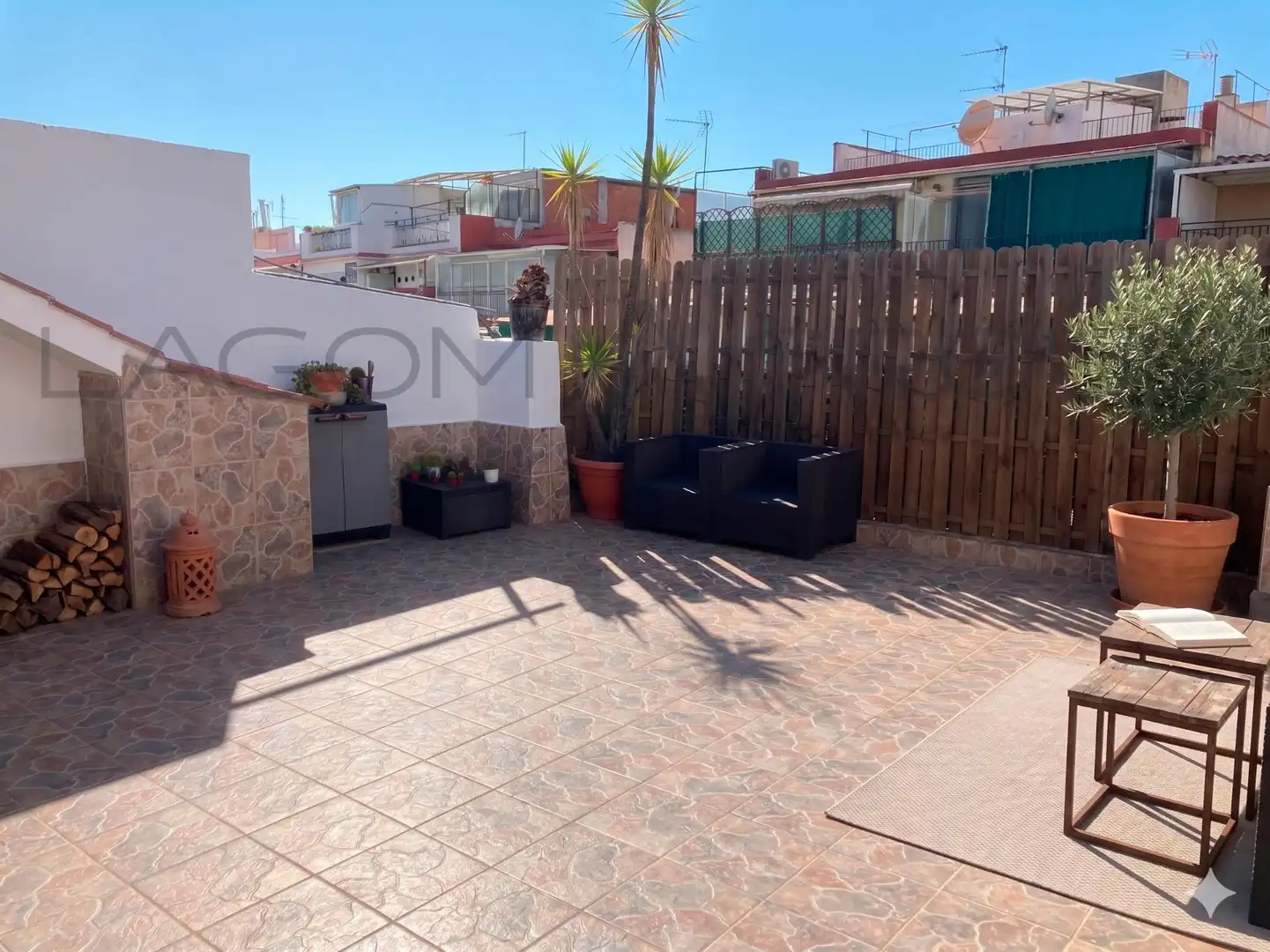 Terrasse von Dachboden zum Verkauf in Barcelona mit Klimaanlage, Heizung und Terrasse