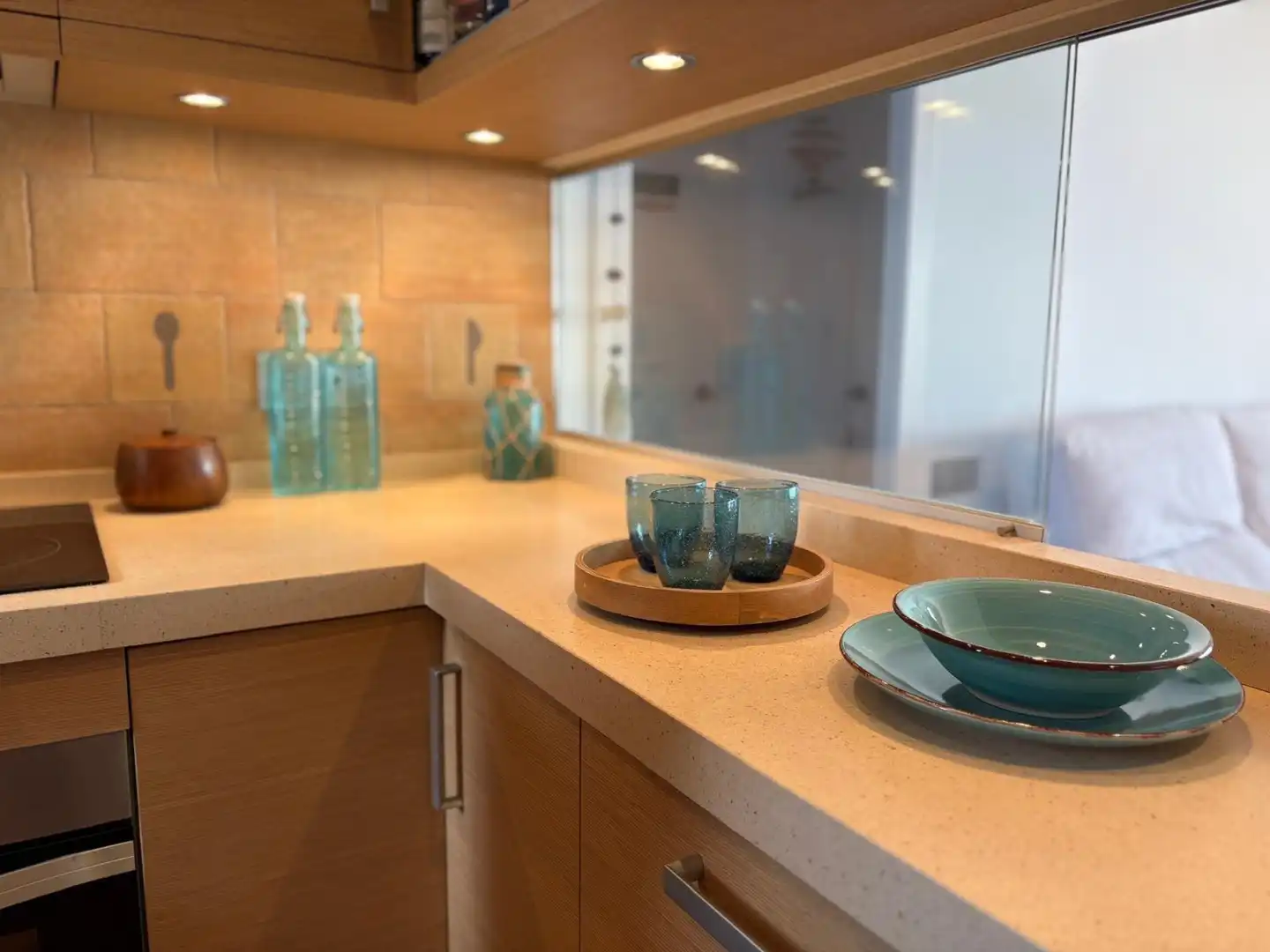 Kitchen of Flat for sale in Castelldefels  with Private garden, Terrace and Storage room