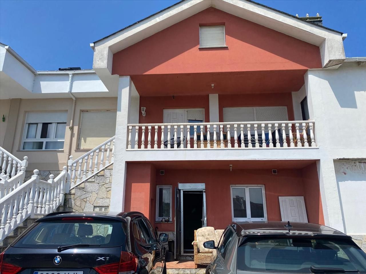 Exterior view of Single-family semi-detached for sale in Navia  with Terrace