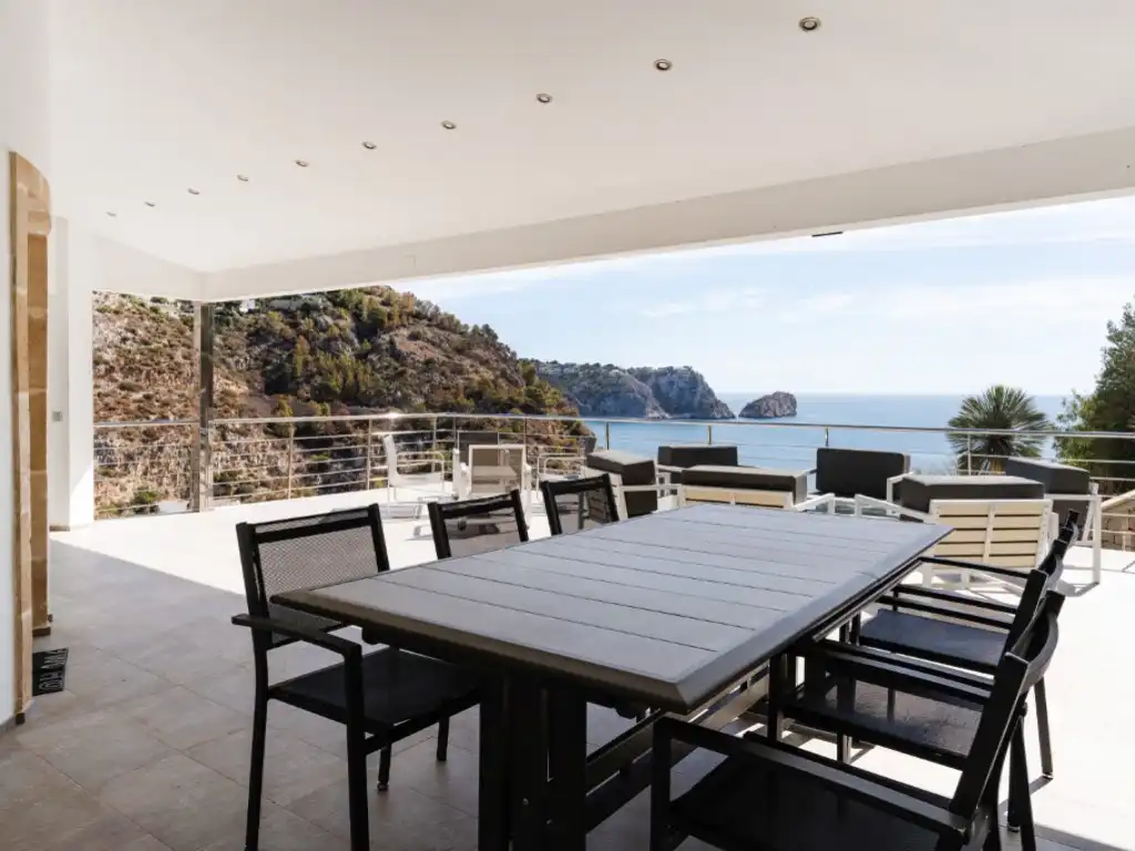 Terrassa de Casa o xalet en venda en Jávea / Xàbia amb Aire condicionat, Jardí privat i Terrassa
