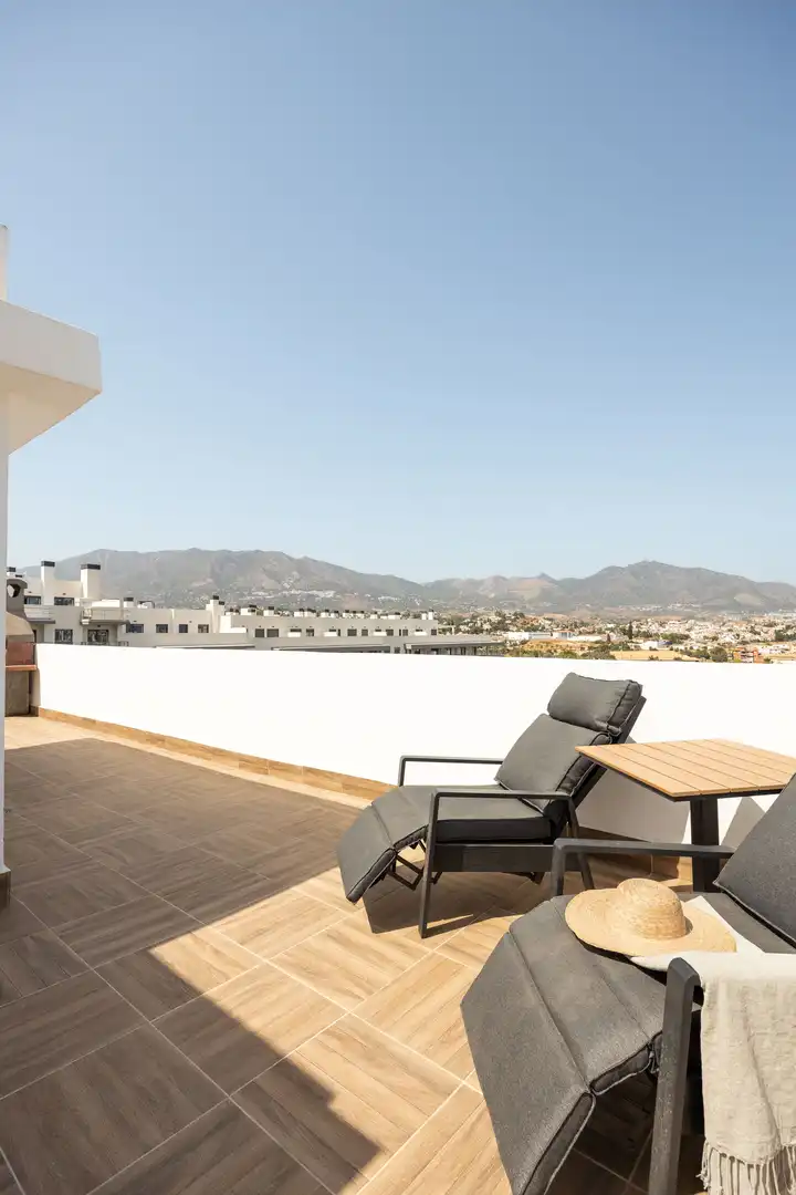 Terraza de Ático en venta en Mijas con Terraza y Amueblado