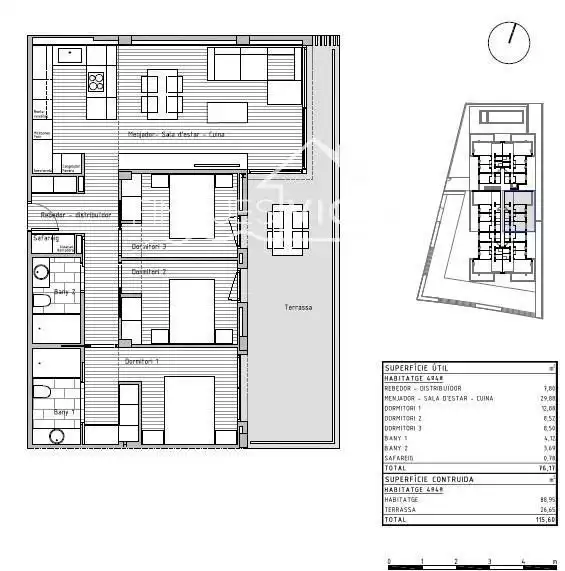 Penthouse mit Pool zum Verkauf in COSTA DAURADA, imagen 26