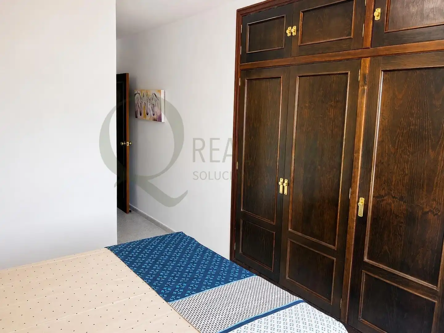 Schlafzimmer von Wohnung zur Miete in El Campello mit Heizung, Privatgarten und Terrasse