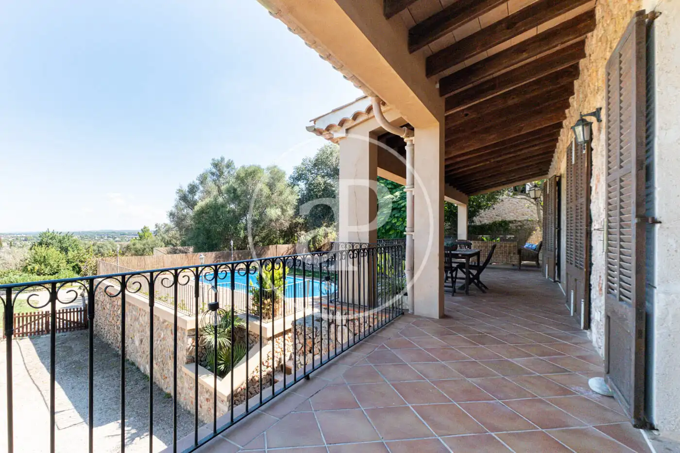 Vista exterior de Casa o chalet de alquiler en Santa Eugènia con Calefacción, Jardín privado y Terraza