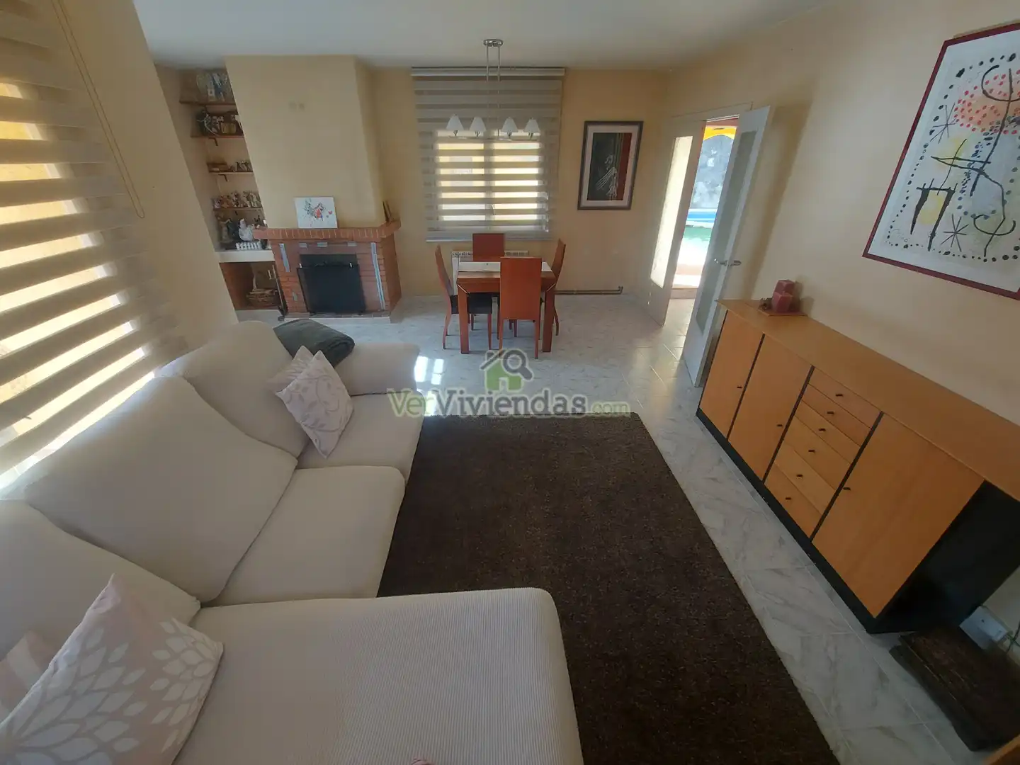 Sala de estar de Casa o chalet en venta en Vallirana con Calefacción, Jardín privado y Terraza