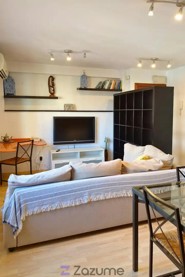 Wohnzimmer von Wohnung zur Miete in Sevilla mit Klimaanlage, Heizung und Möbliert