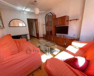 Sala d'estar de Pis de lloguer en Burgos Capital amb Calefacció, Terrassa i Moblat