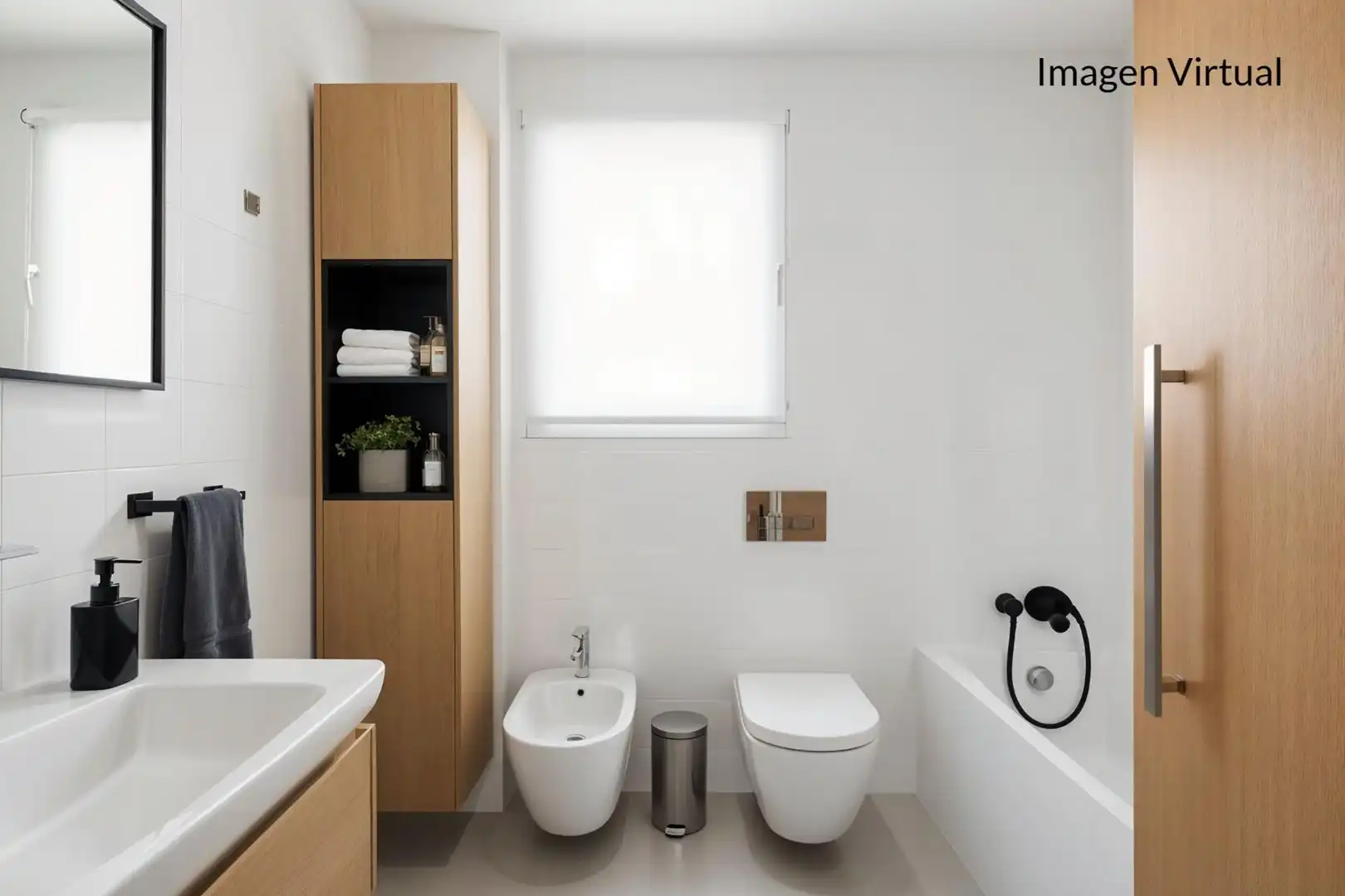 Badezimmer von Wohnung zum Verkauf in Málaga mit Terrasse