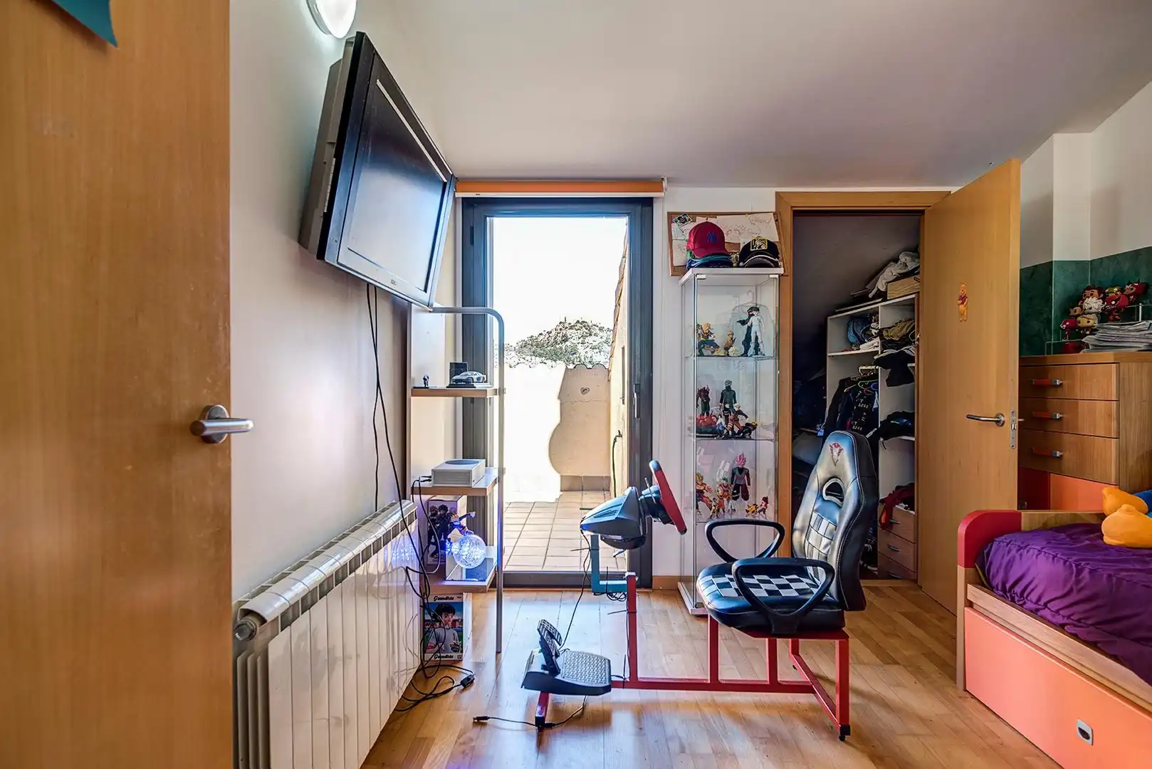 Habitación de Casa o chalet en venta en La Pobla de Claramunt con Aire acondicionado, Calefacción y Jardín privado