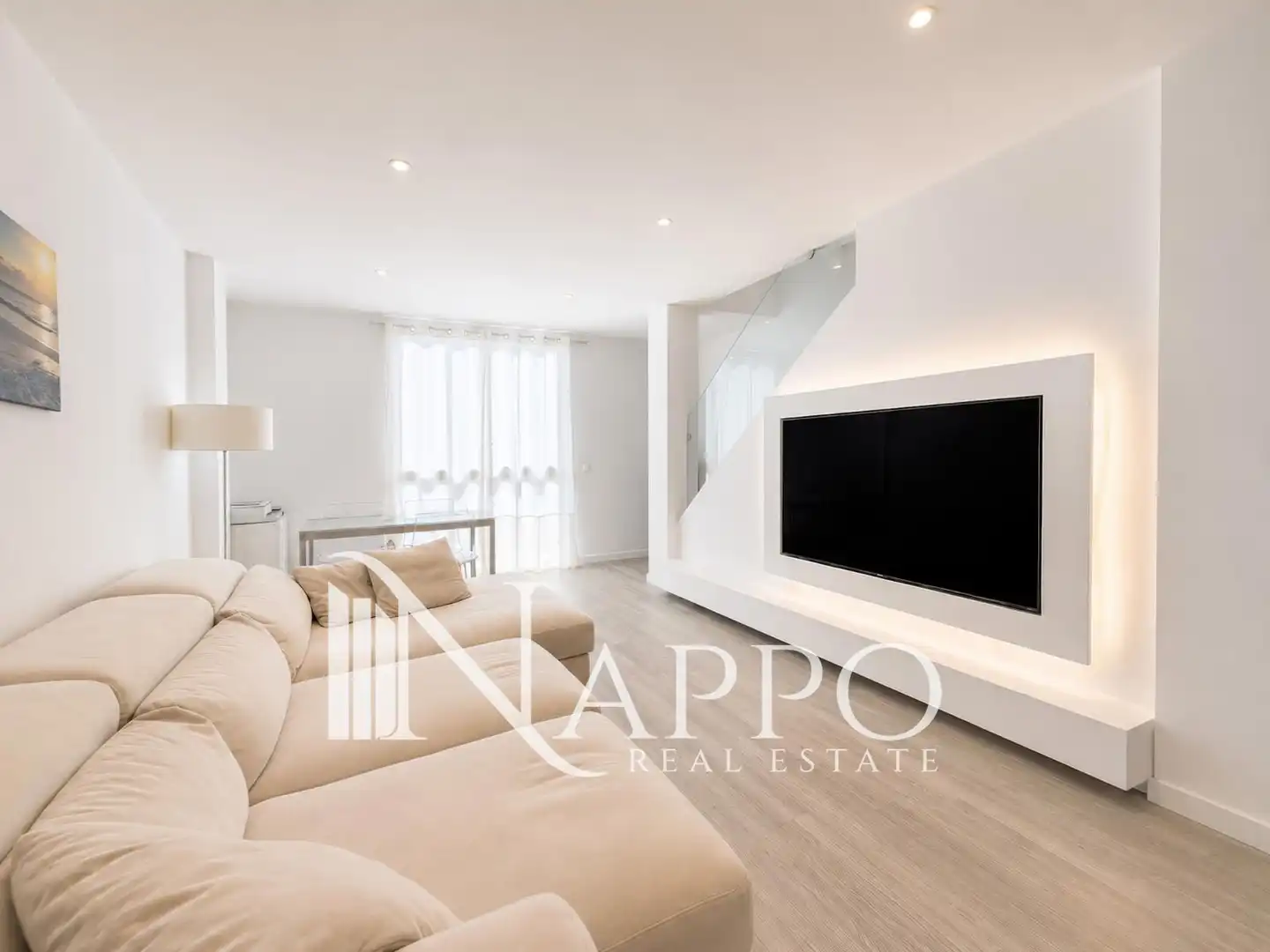 Sala d'estar de Àtic en venda en  Palma de Mallorca amb Aire condicionat, Calefacció i Terrassa