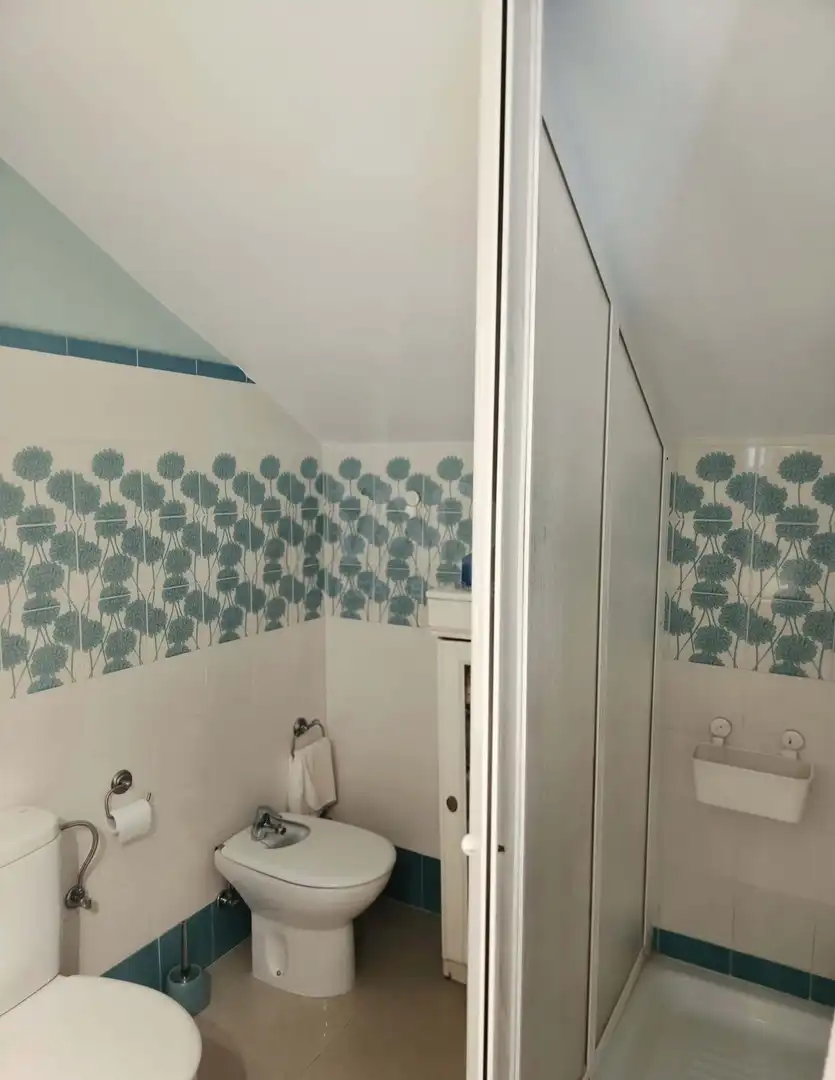 Badezimmer von Dachboden zum Verkauf in Bornos mit Klimaanlage und Heizung