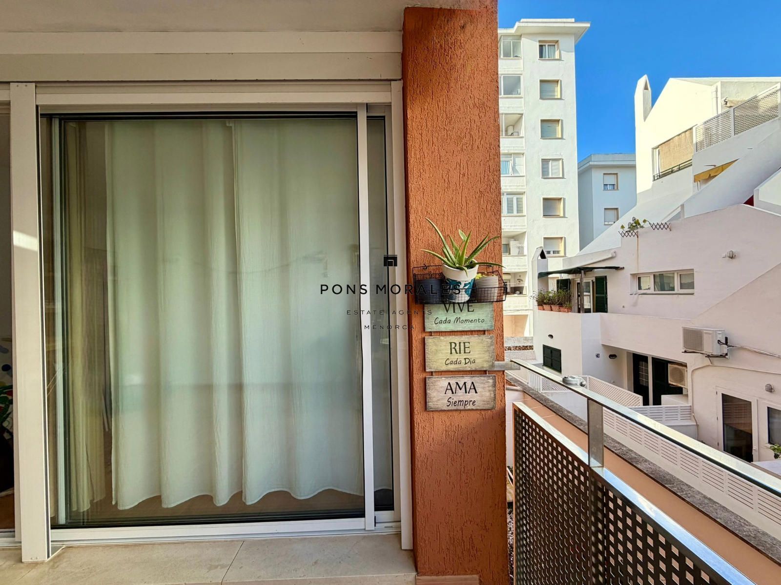 Balcony of Flat for sale in Ciutadella de Menorca  with Air Conditioner, Heating and Terrace