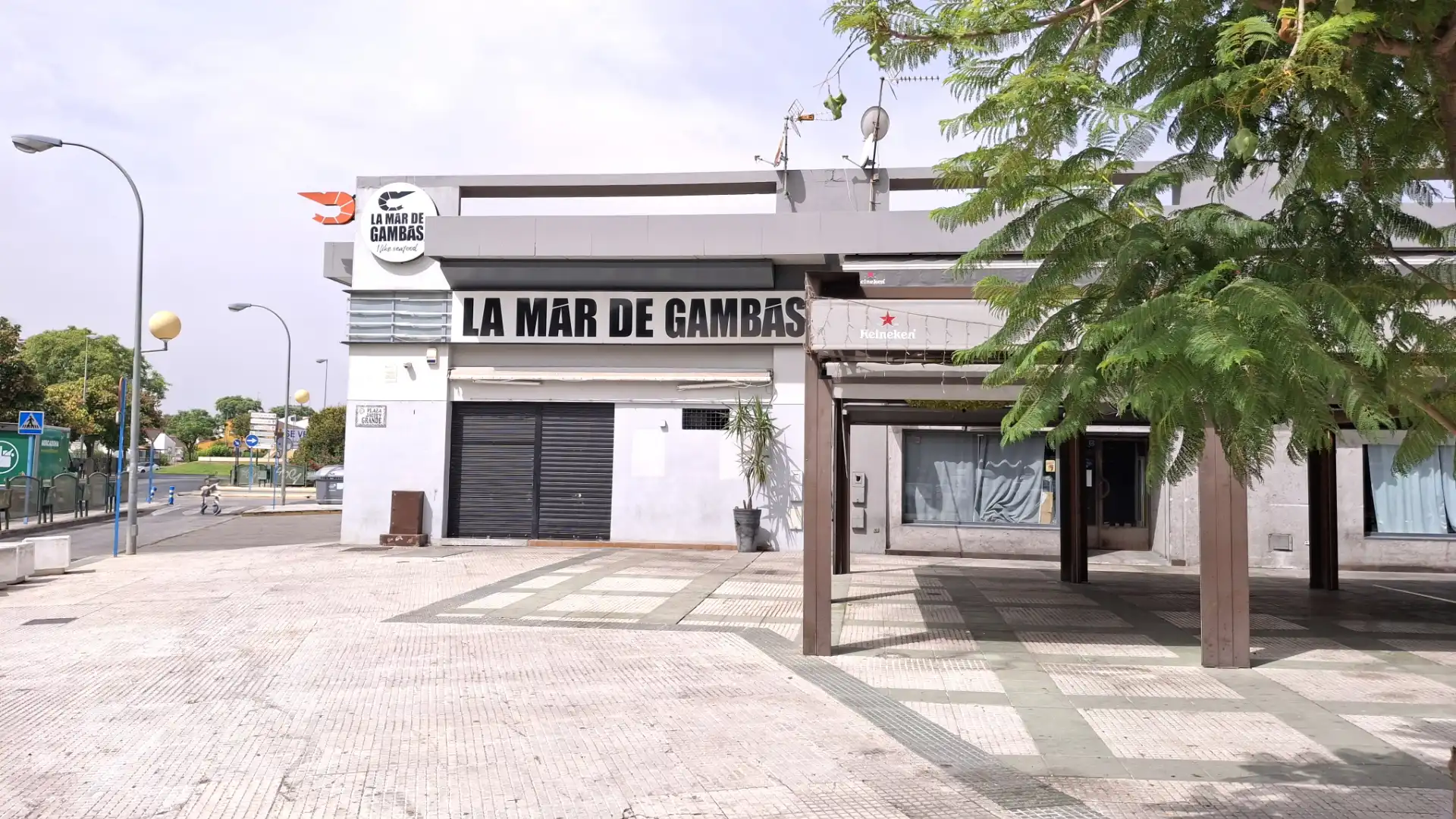 Vista exterior de Local de lloguer en Mairena del Aljarafe amb Terrassa