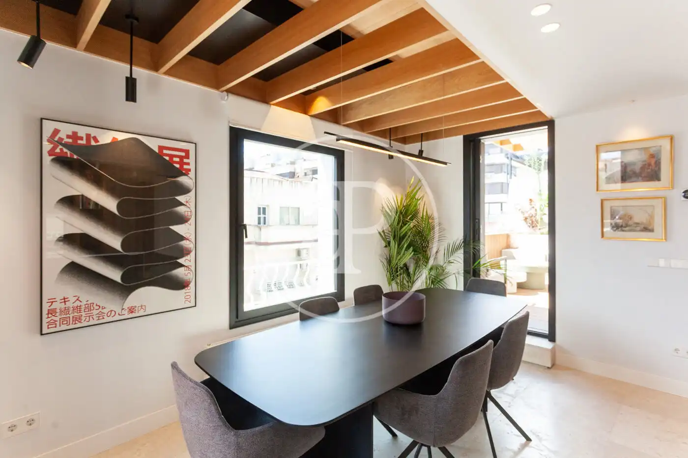 Dining room of Flat for sale in Madrid  with Air Conditioner, Heating and Terrace