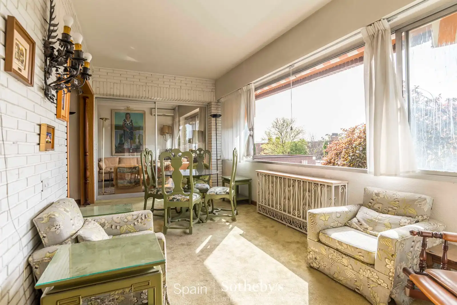Comedor de Apartamento en venta en Madrid con Aire acondicionado, Calefacción y Jardín privado