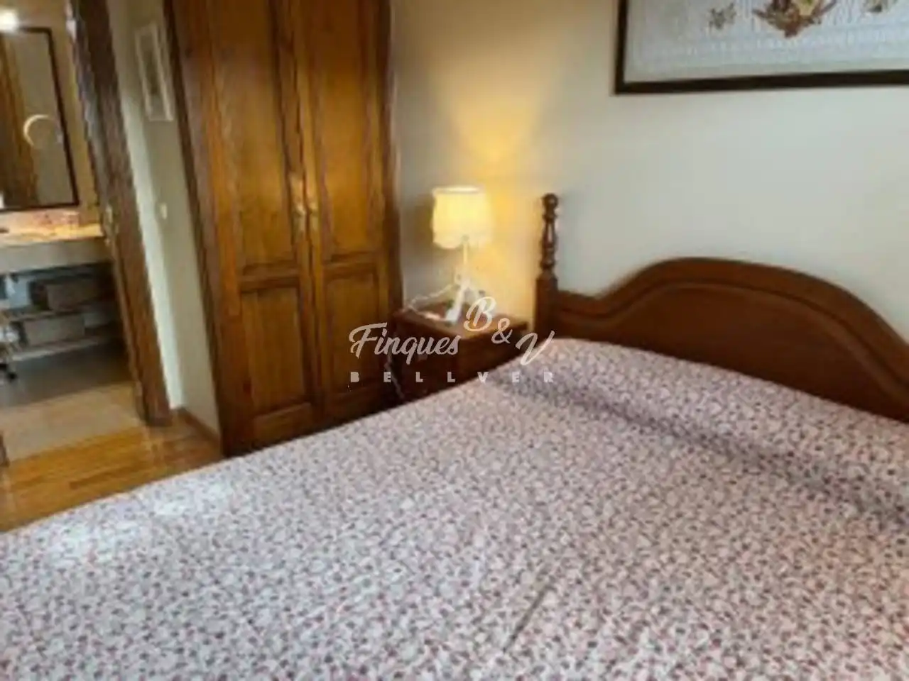 Bedroom of Flat for rent in Llívia  with Heating, Parquet flooring and Storage room