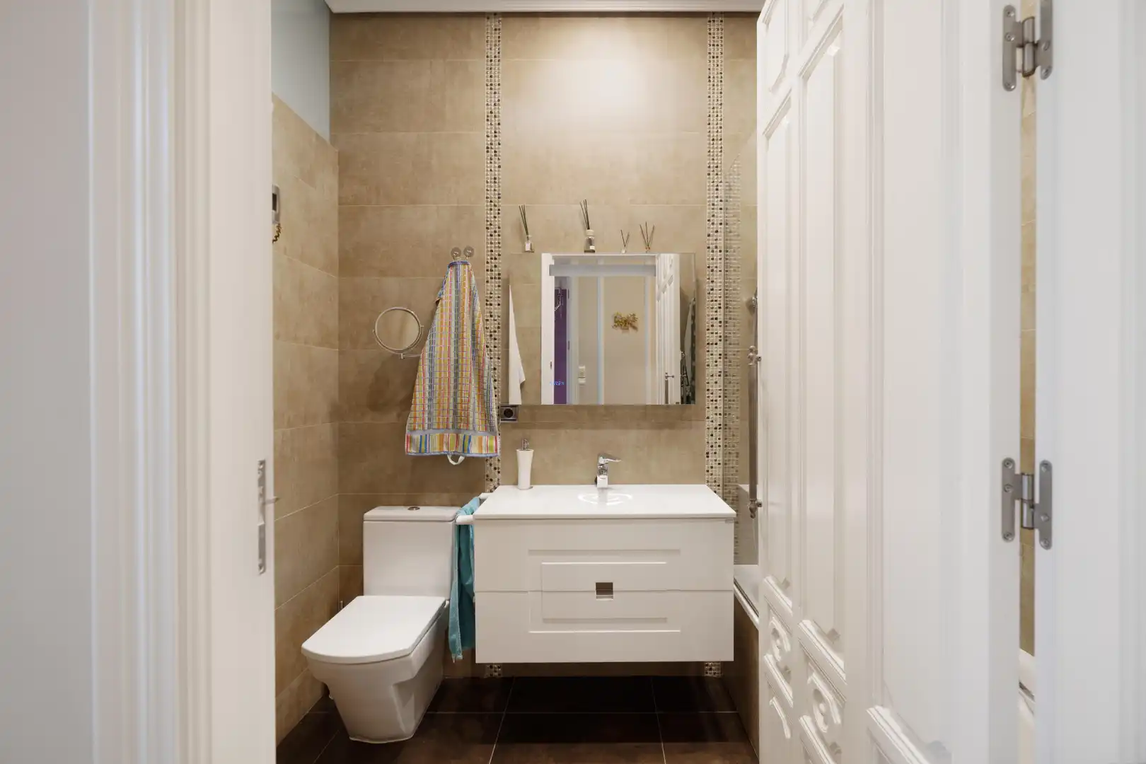 Bathroom of Flat for sale in Málaga  with Air Conditioner and Storage room