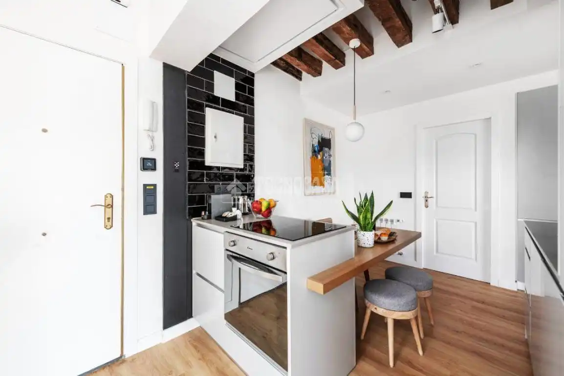 Cocina de Piso de alquiler en Madrid con Aire acondicionado, Calefacción y Amueblado