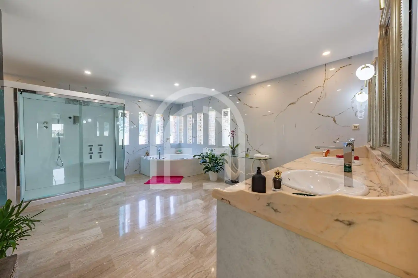 Baño de Casa o chalet en venta en Badalona con Calefacción, Jardín privado y Terraza