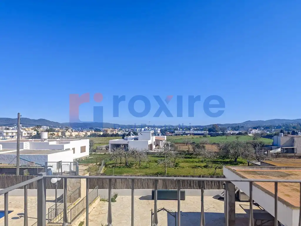 Terrassa de Casa o xalet en venda en Sant Josep de sa Talaia amb Aire condicionat, Jardí privat i Terrassa