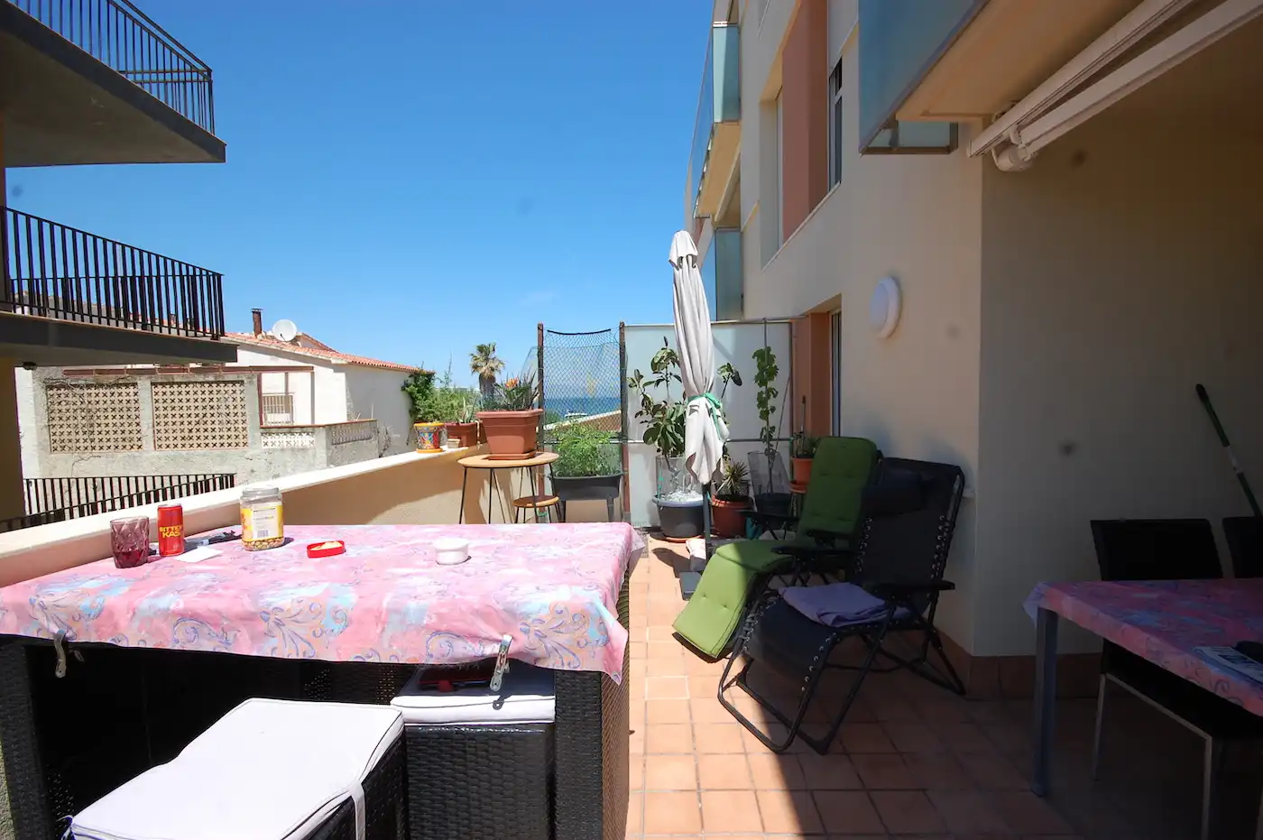 Terraza de Apartamento en venta en L'Escala con Aire acondicionado, Calefacción y Terraza