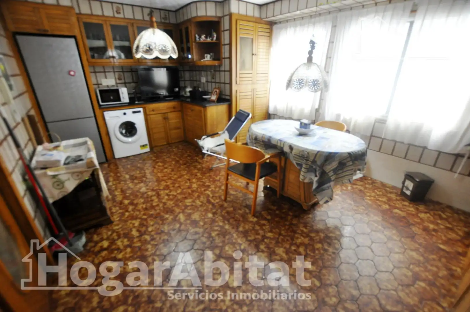 Cocina de Piso en venta en Valencia con Terraza