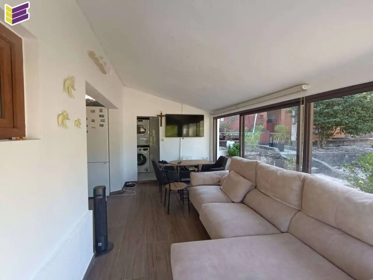 Sala de estar de Casa o chalet en venta en Mondariz con Calefacción, Jardín privado y Terraza