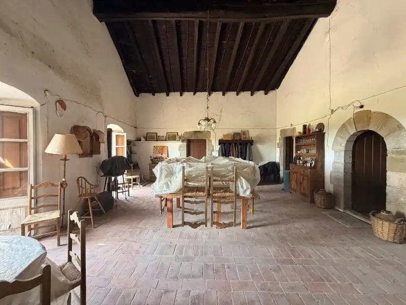 Esszimmer von Country house zum Verkauf in La Tallada d'Empordà mit Privatgarten, Terrasse und Abstellraum