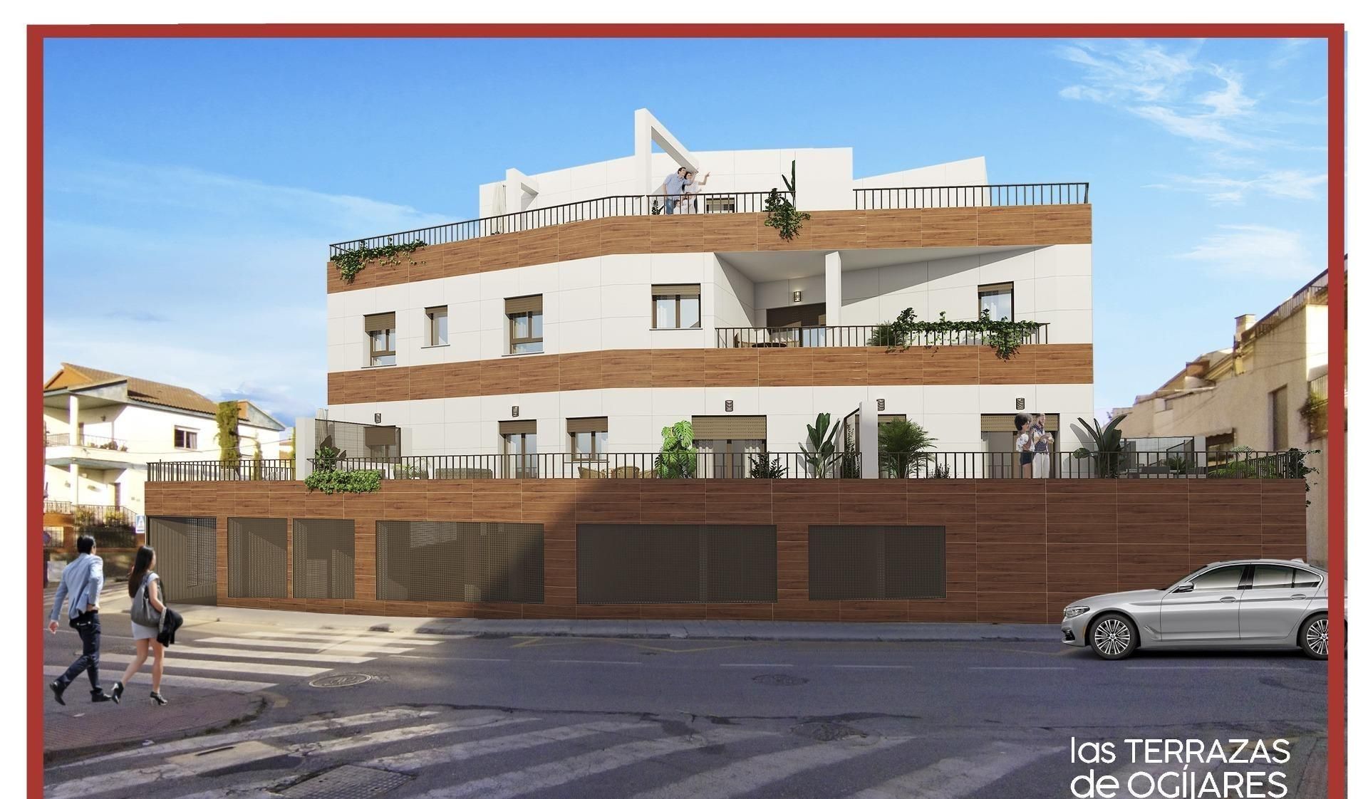 Exterior view of Flat for sale in Ogíjares  with Heating, Terrace and Storage room