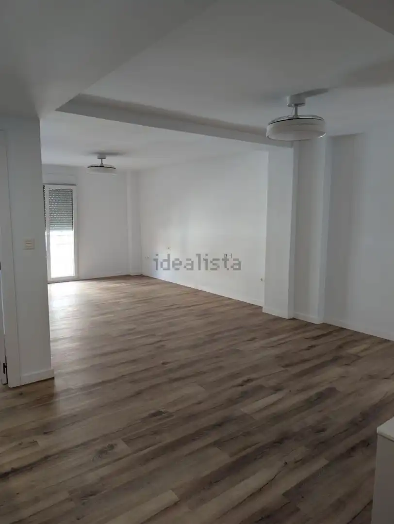 Living room of Flat for sale in Elche / Elx  with Parquet flooring, Terrace and Balcony