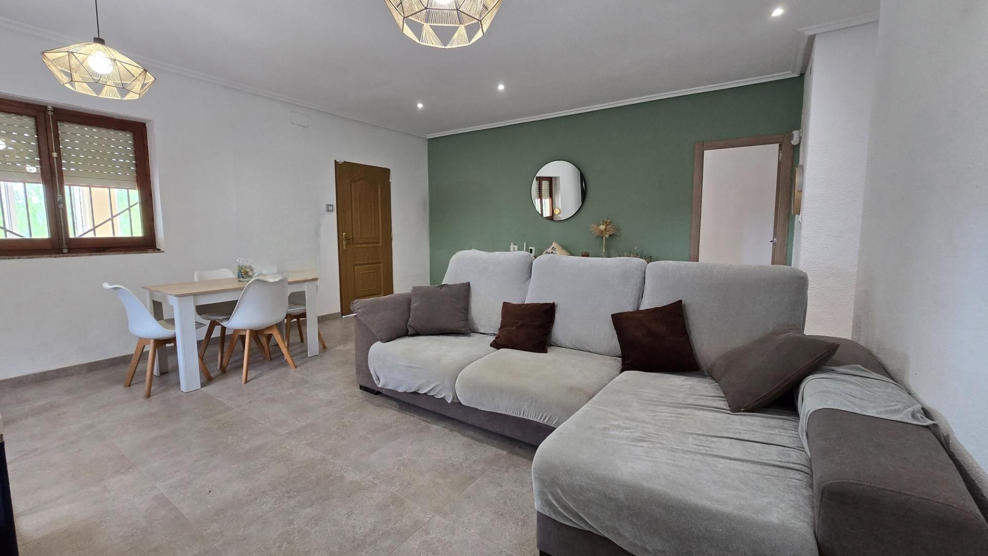 Living room of House or chalet for sale in Elche / Elx  with Air Conditioner, Private garden and Terrace