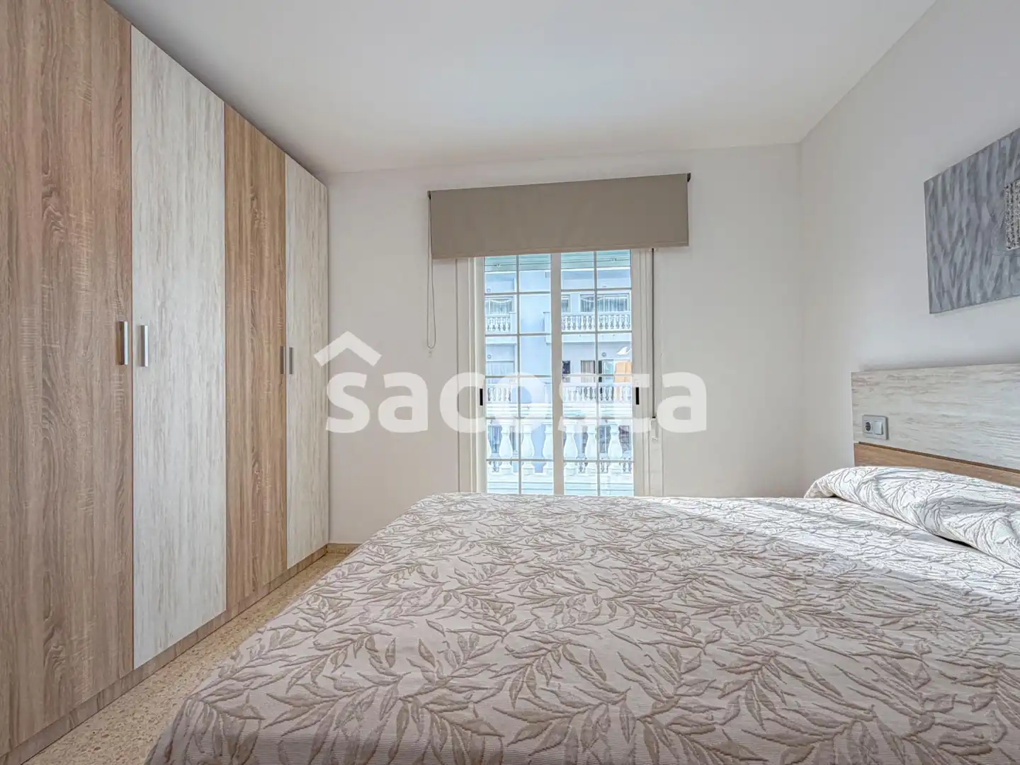 Schlafzimmer von Wohnung zum Verkauf in Blanes mit Klimaanlage, Heizung und Terrasse