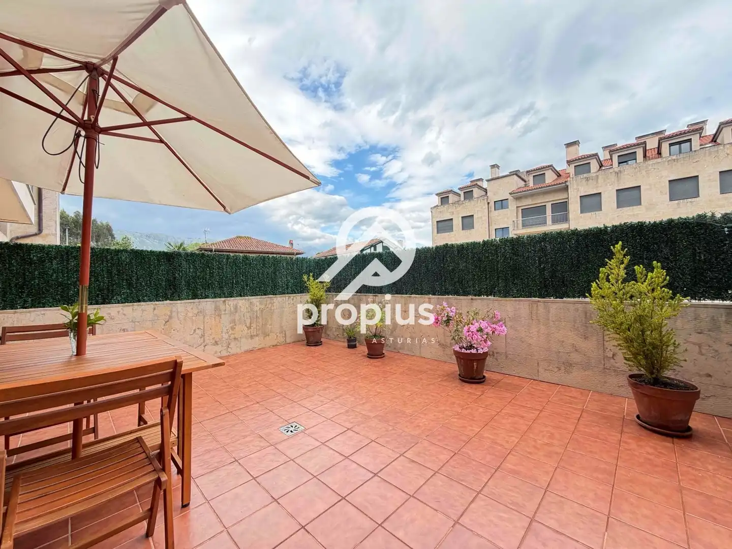 Terrace of Flat for sale in Llanes  with Heating, Terrace and Storage room