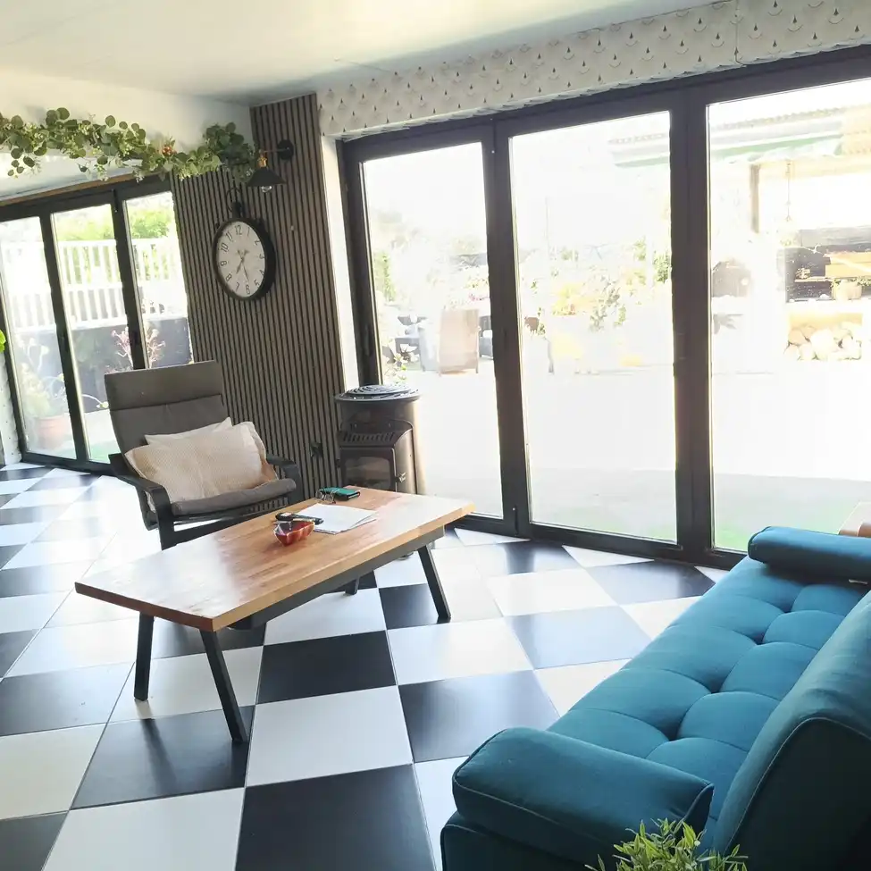 Sala d'estar de Casa o xalet en venda en Murcia amb Piscina
