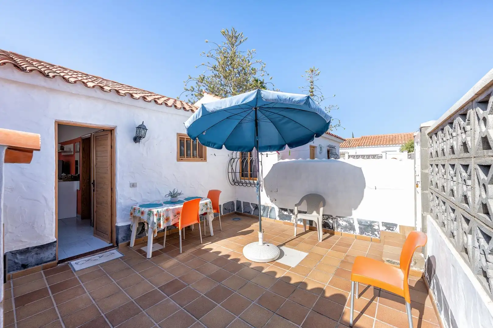Terraza de Casa adosada en venta en San Bartolomé de Tirajana con Terraza, Amueblado y Piscina comunitaria