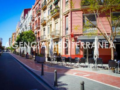 Vista exterior de Pis en venda en  Valencia Capital amb Parquet i Terrassa