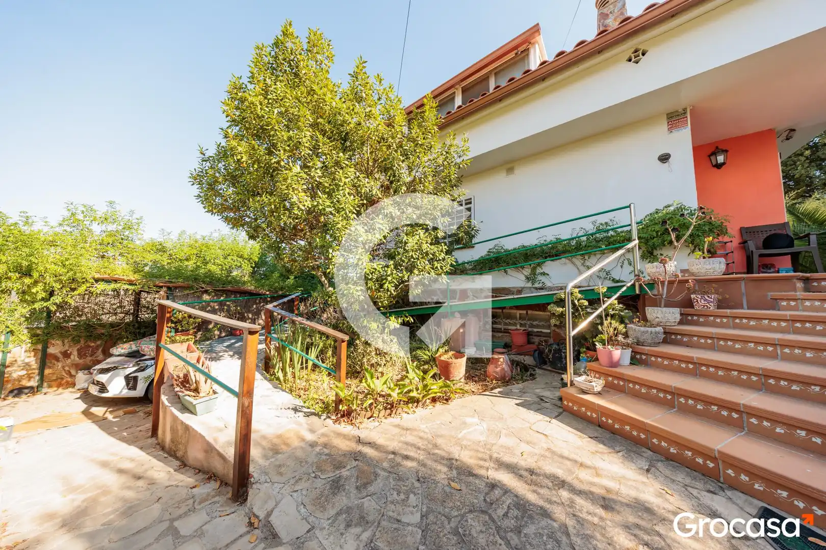 Terrassa de Casa o xalet en venda en Castellar del Vallès amb Aire condicionat, Calefacció i Jardí privat