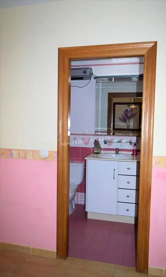 Bathroom of Apartments for sale in Mojácar  with Air Conditioner, Terrace and Furnished