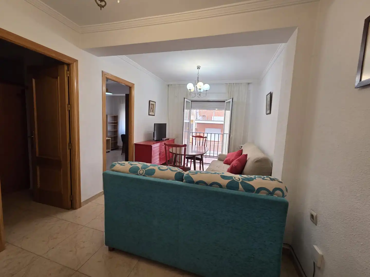 Living room of Flat for rent in Granada  with Furnished, Oven and Washing machine