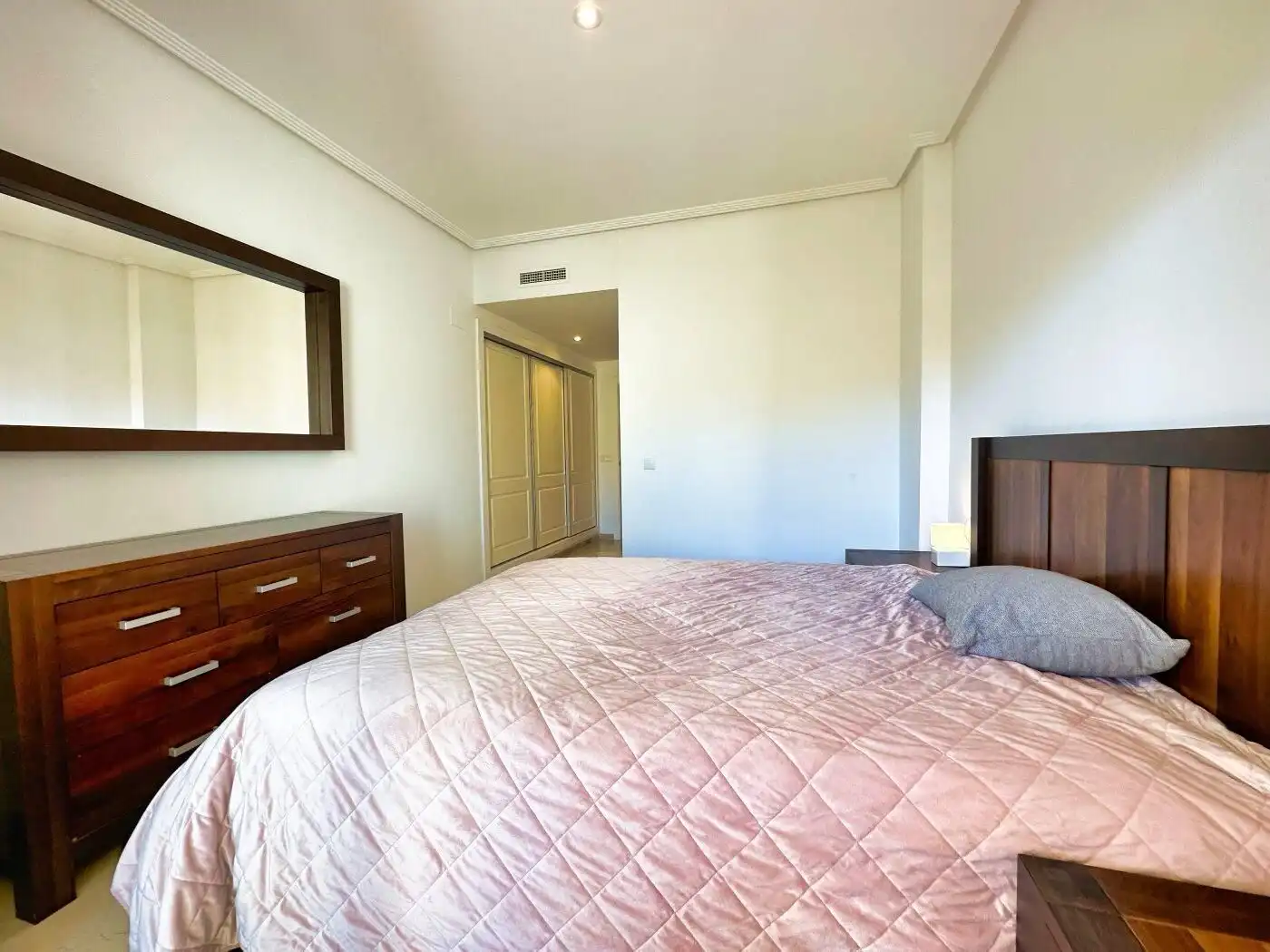 Bedroom of Flat for rent in Altea  with Air Conditioner, Heating and Storage room